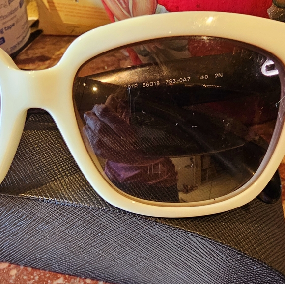 Prada Wayfarer Colorblock Sunglasses - Picture 5 of 11